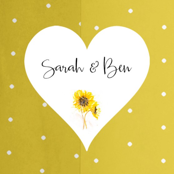 Pack of 'Sunflower 2' Stickers