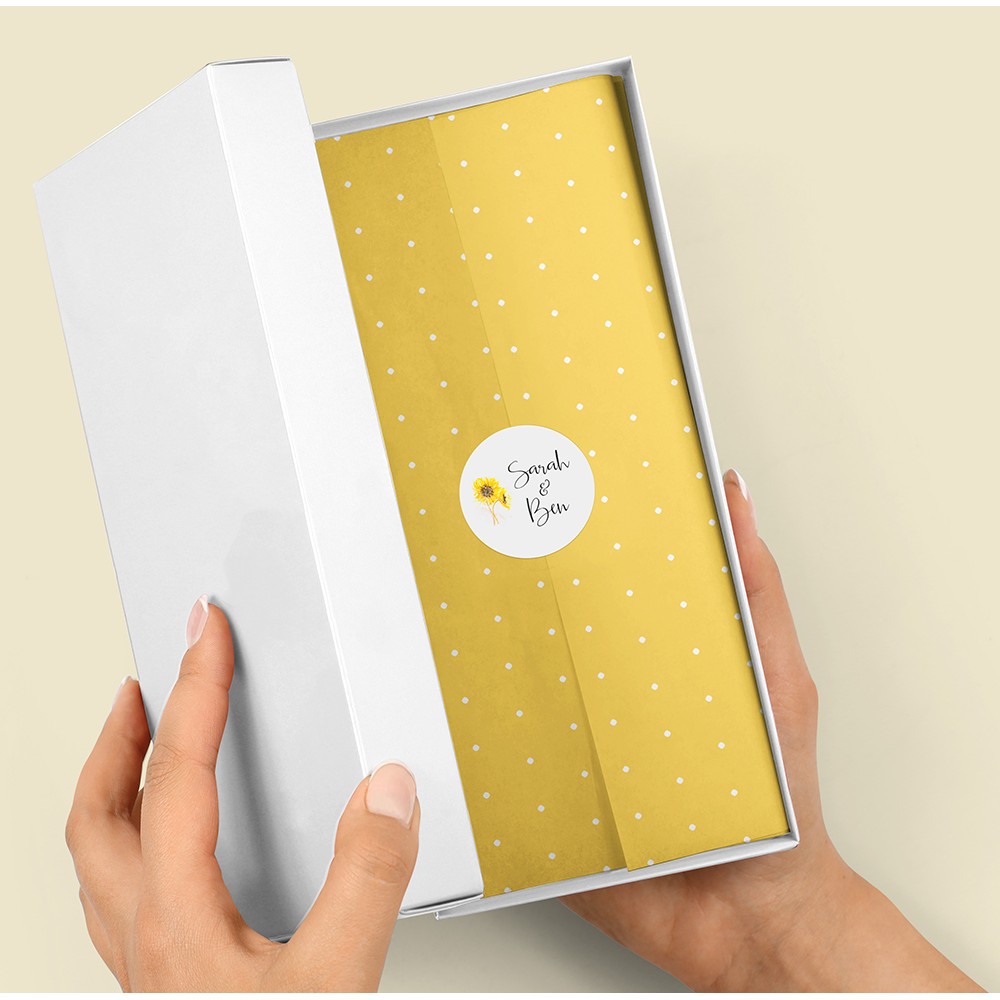 Pack of 'Sunflower 2' Stickers