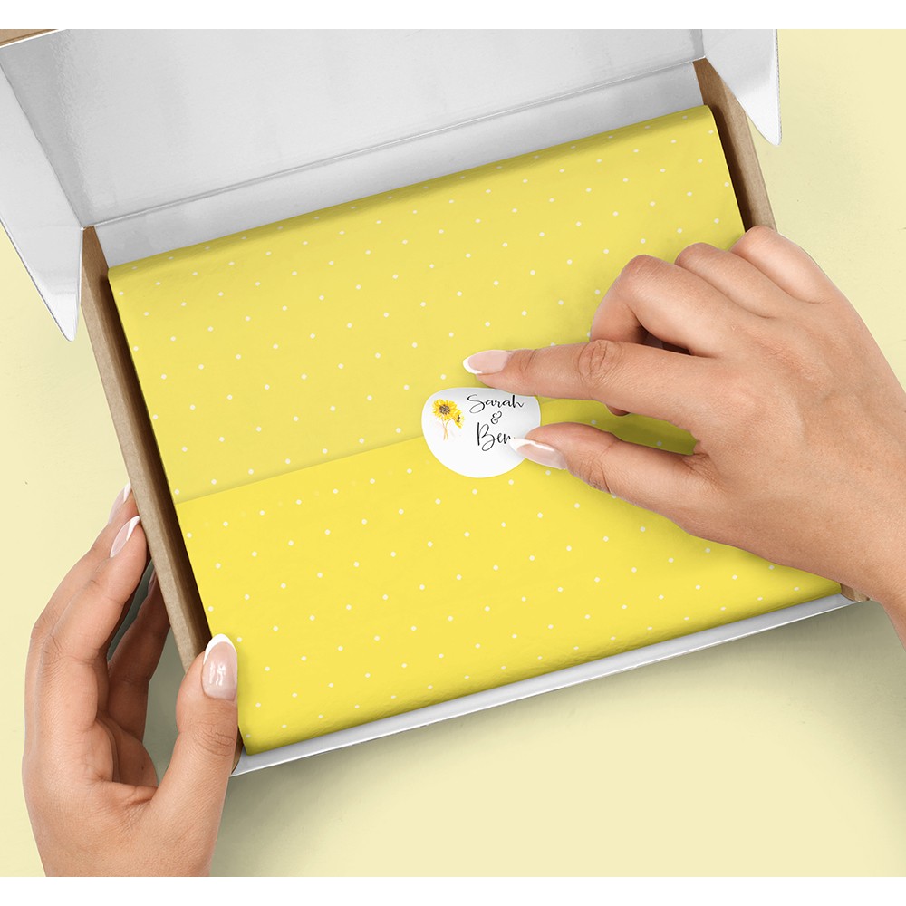 Pack of 'Sunflower 2' Stickers