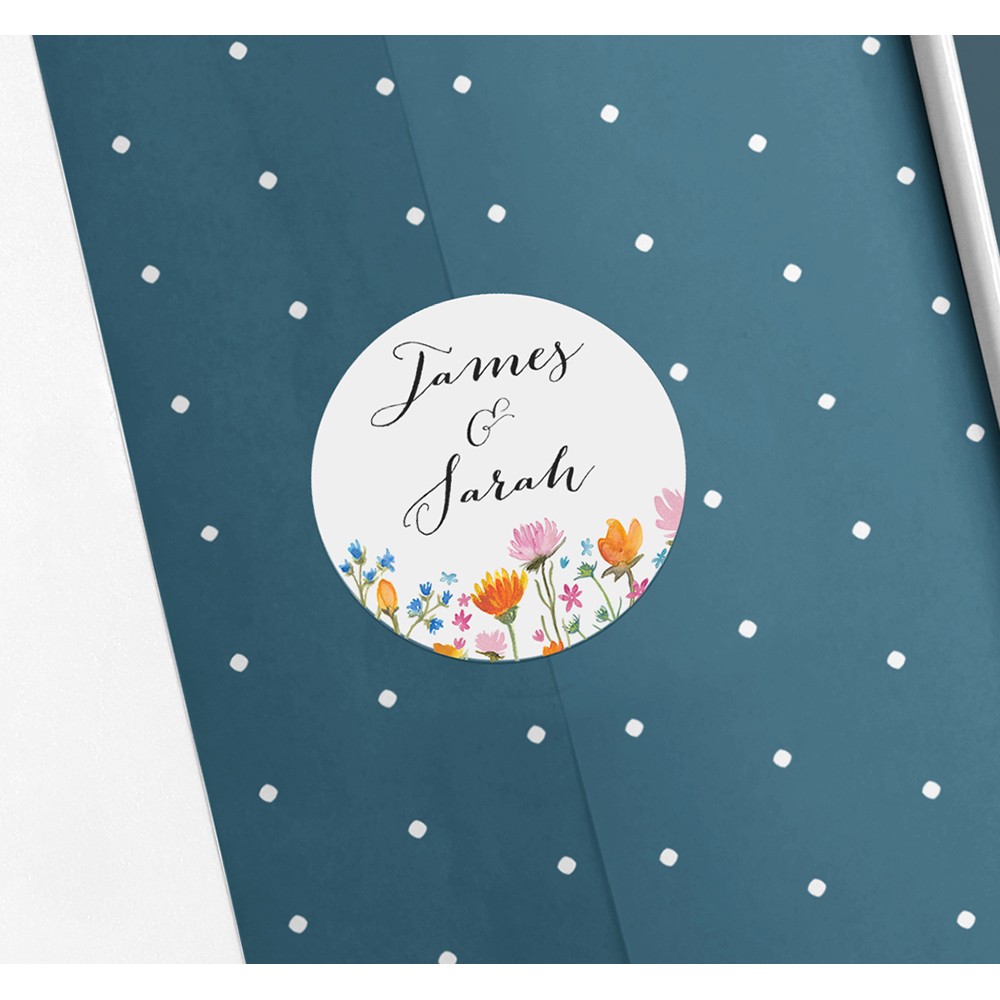 Pack of 'Wild Floral' Stickers