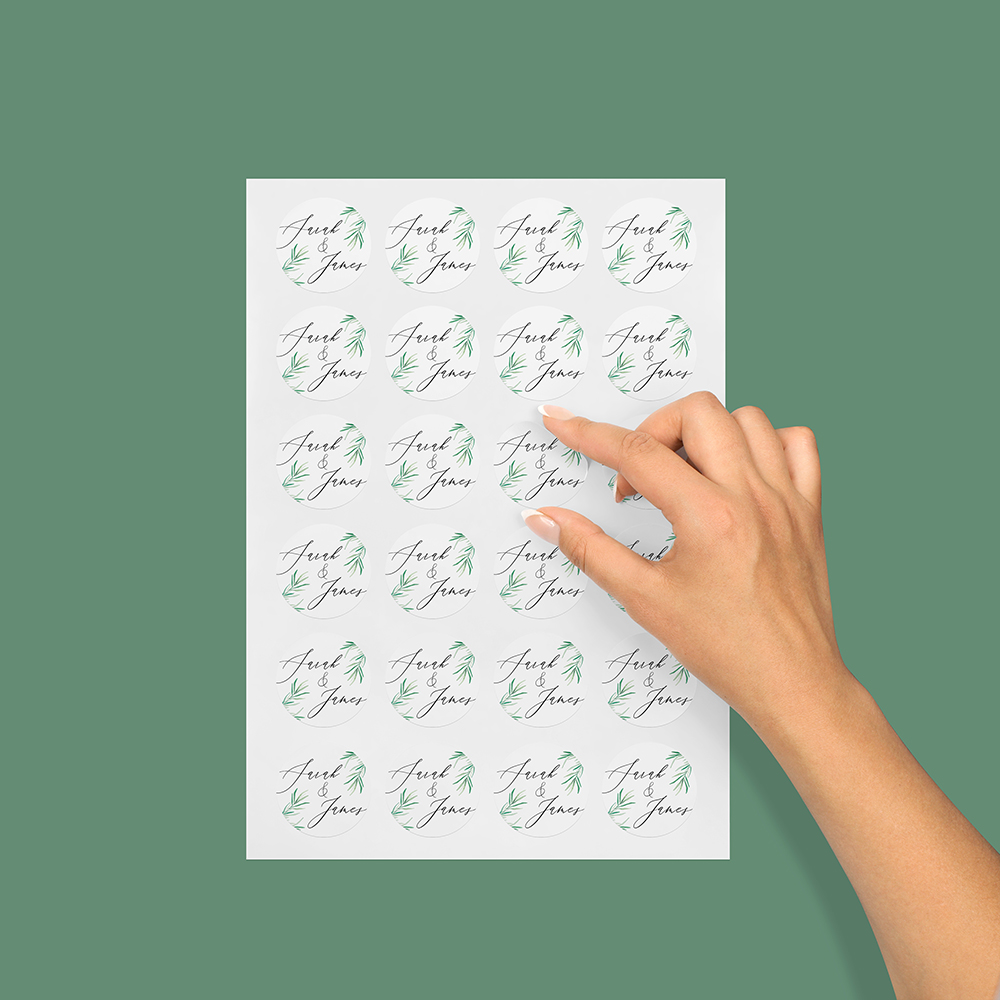 Pack of 'Willow Eucalyptus' Stickers