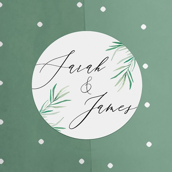 Pack of 'Willow Eucalyptus' Stickers