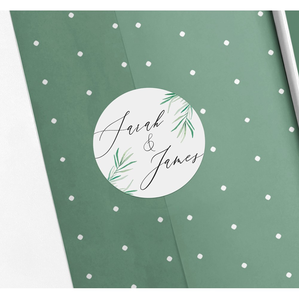 Pack of 'Willow Eucalyptus' Stickers