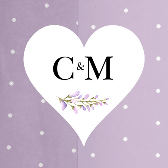 Pack of 'Wisteria' Stickers