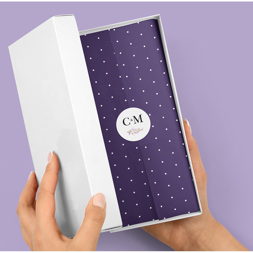 Pack of 'Wisteria' Stickers