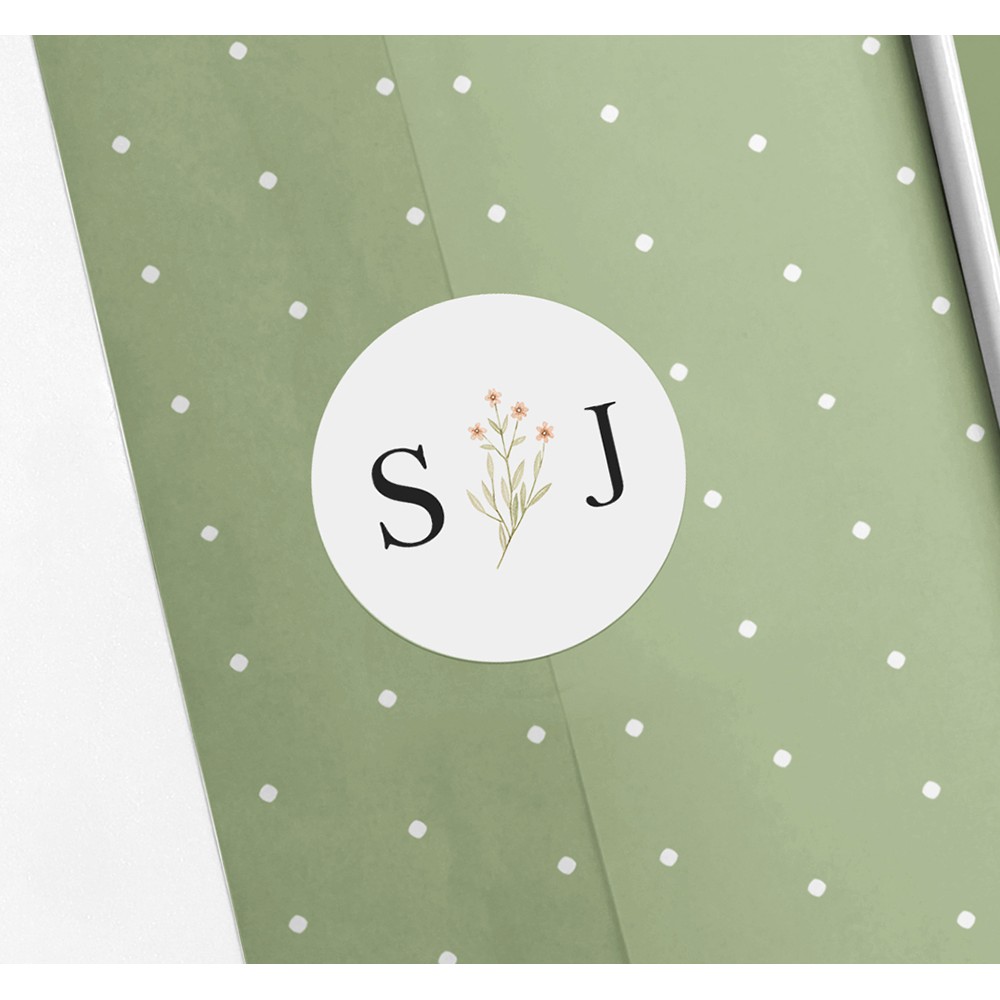 Pack of 'Woodland Floral' Stickers