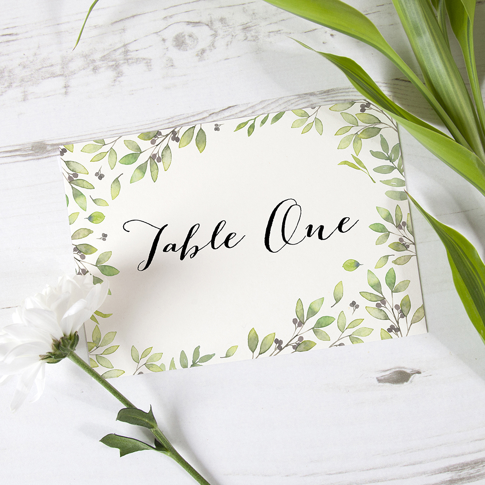 'Arabella' Table Name/Number