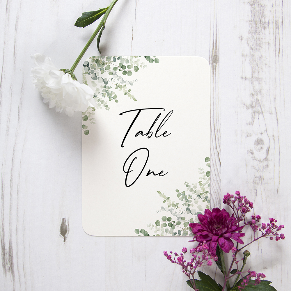 'Classic Eucalyptus CE11' Table Name/Number