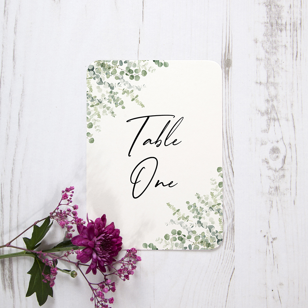 'Classic Eucalyptus CE11' Table Name/Number