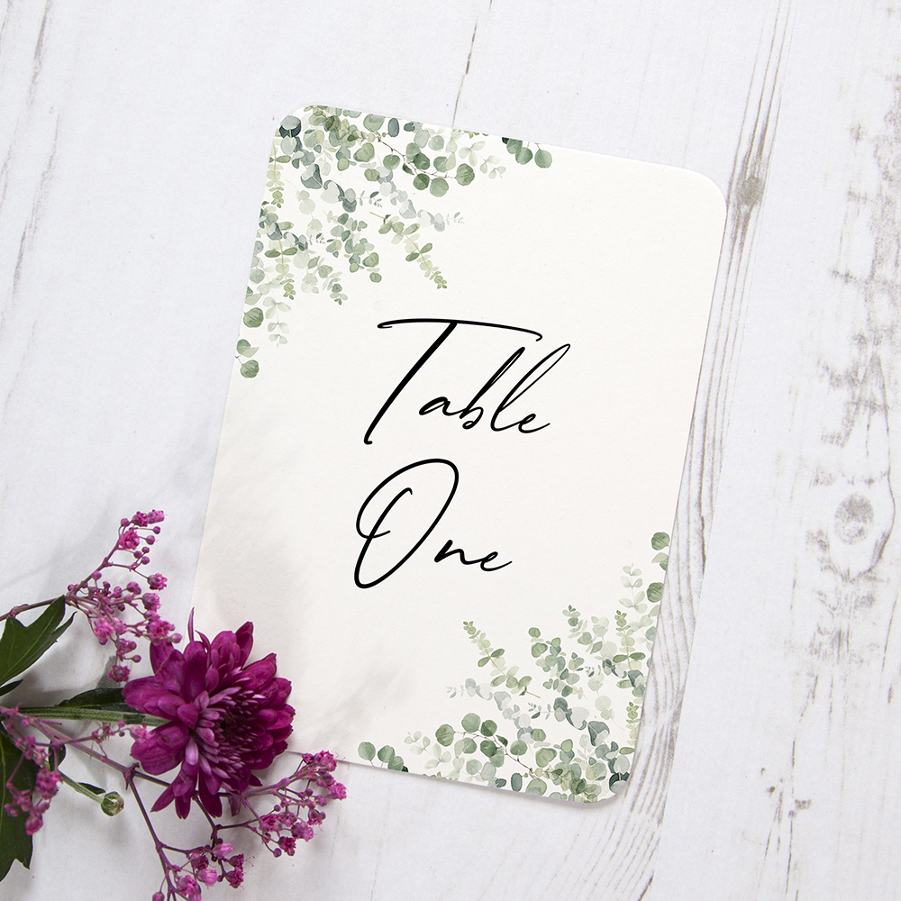 'Classic Eucalyptus CE11' Table Name/Number