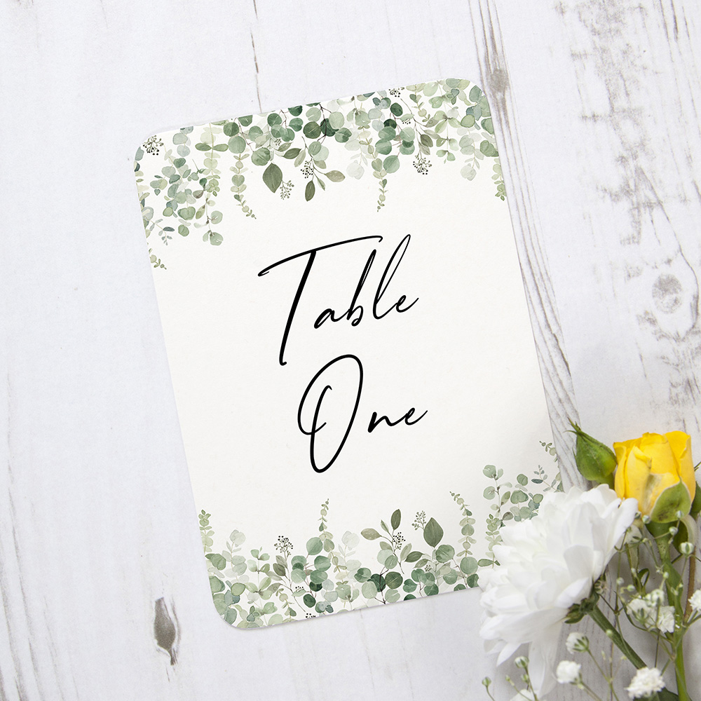 'Classic Eucalyptus CE14' Table Name/Number