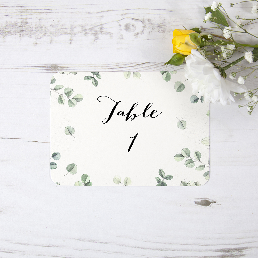 'Eucalyptus' Table Name/Number