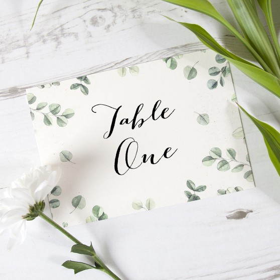 'Eucalyptus' Table Name/Number