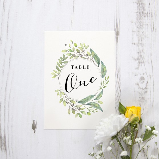 'Imogen Portrait' Table Name/Number