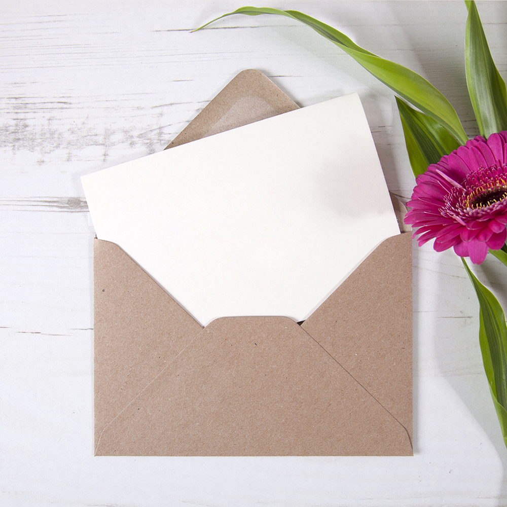 Custom 'ANY DESIGN' Folded Thank You Card