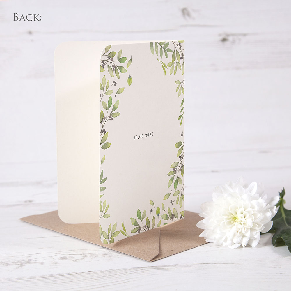 'Arabella' Folded Thank You Card