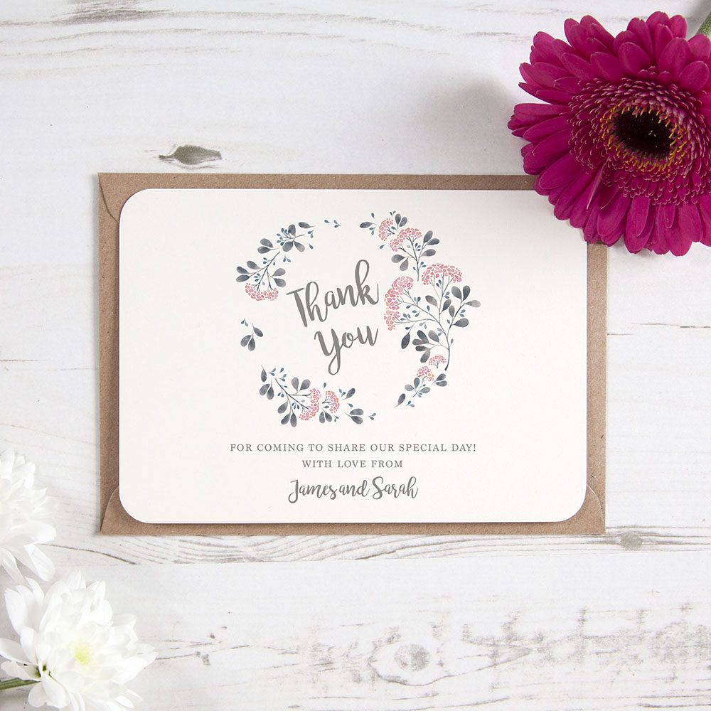 'Felicity' Standard Thank You Card