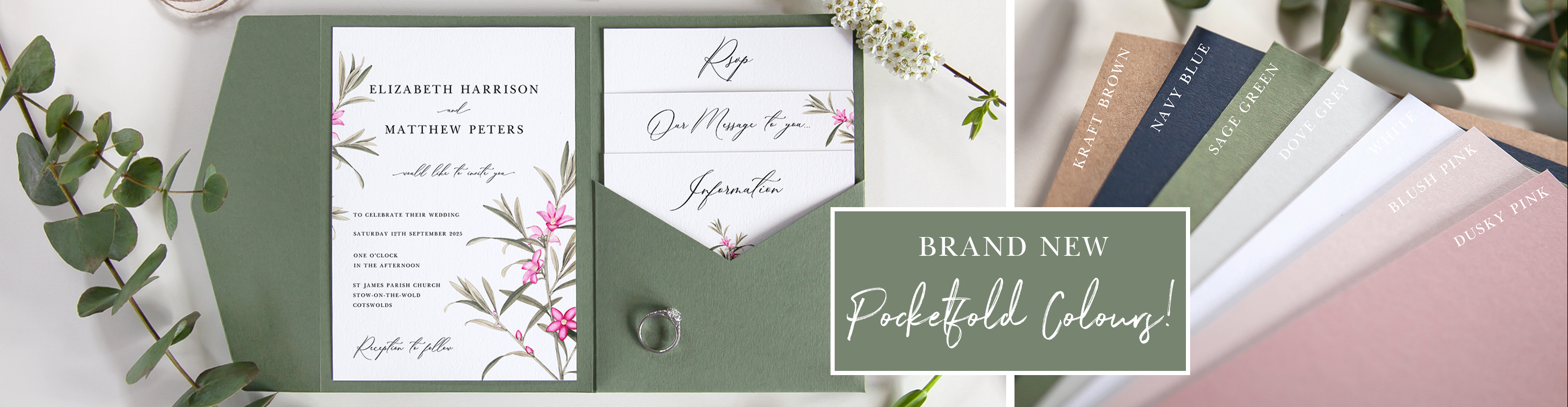 Pocketfold Invite Samples